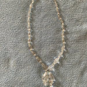 Vintage Clear Quartz Necklace